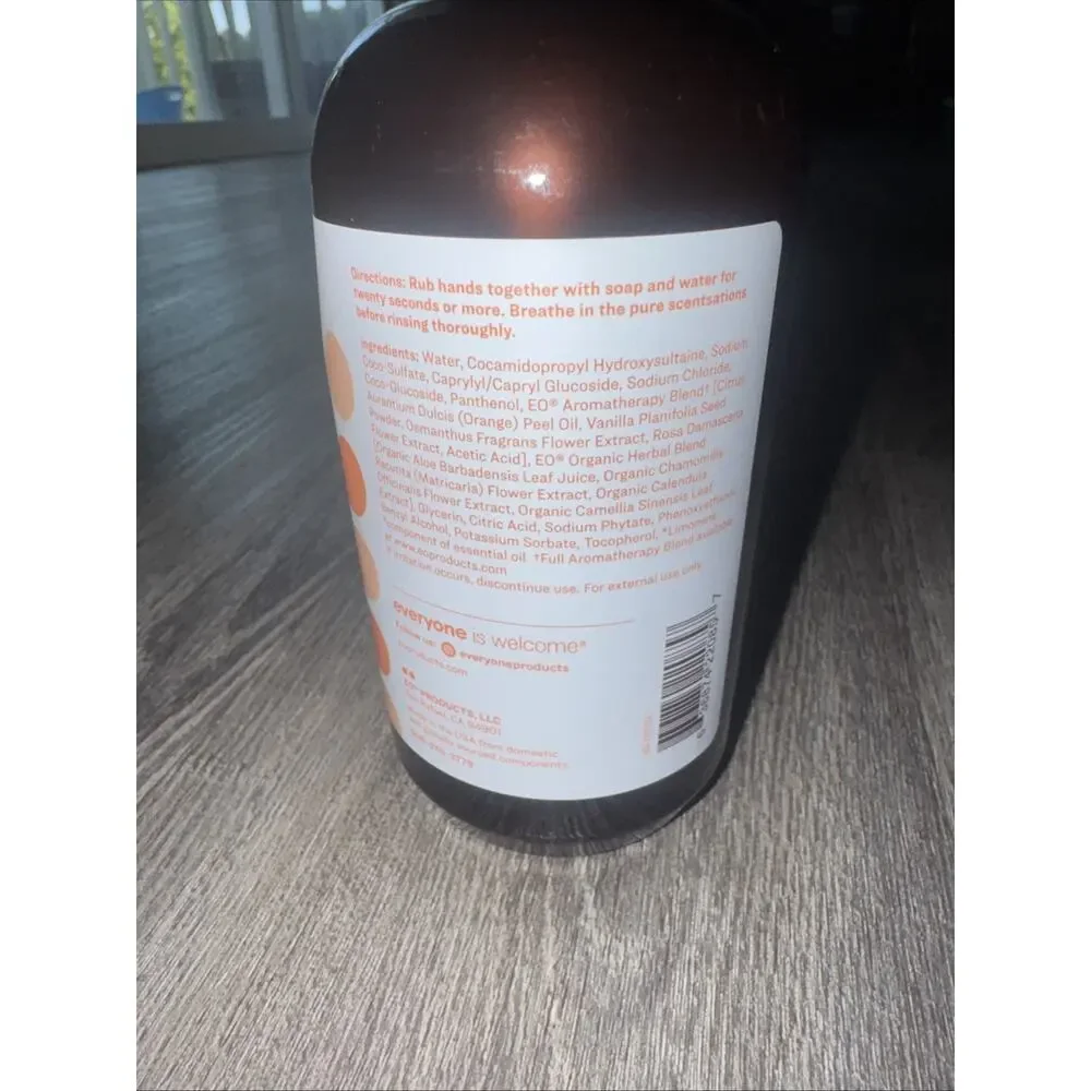 EO Products - Everyone Hand Soap - Apricot and Vanilla - 12.75 Oz